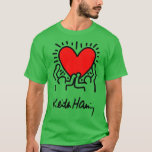 keith pain haring 2 Pillow T-Shirt