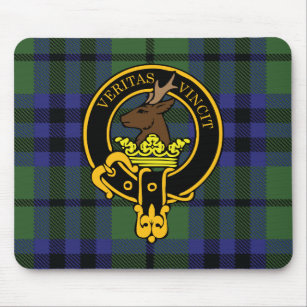 Keith Scottish Crest and Tartan Mouse Pad