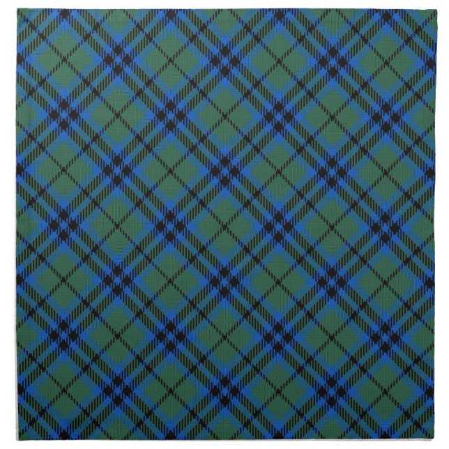 Keith Tartan Cloth Napkin (Front)