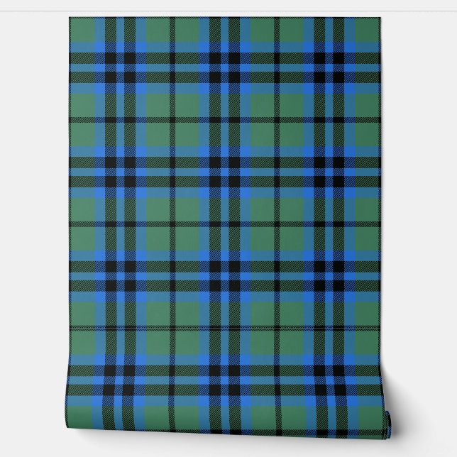Keith Tartan Plaid Scottish Clan Wallpaper (Unrolling)