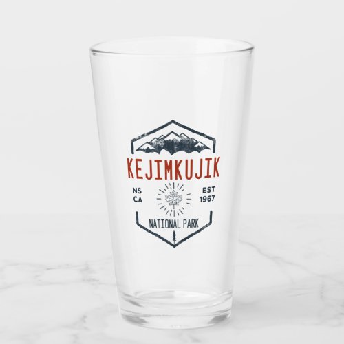 Kejimkujik National Park Canada Vintage Distressed Glass