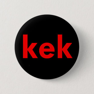 kek pinback button