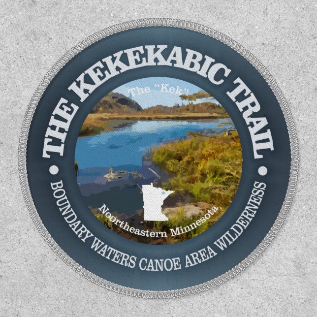 Kekekabic Trail  Patch (Front)