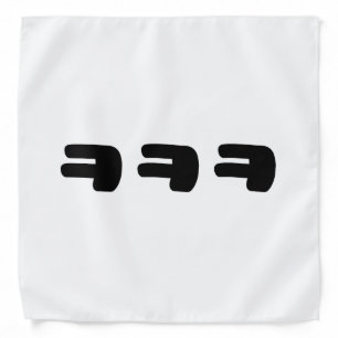 KEKEKE ㅋㅋㅋ Korean Slang Bandana