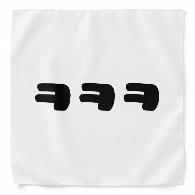 KEKEKE ㅋㅋㅋ Korean Slang Bandana (Front)