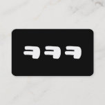 KEKEKE ㅋㅋㅋ Korean Slang Business Card