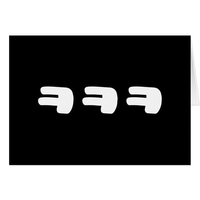 KEKEKE ㅋㅋㅋ Korean Slang Card (Front Horizontal)