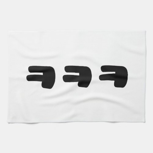 KEKEKE ㅋㅋㅋ Korean Slang Kitchen Towel