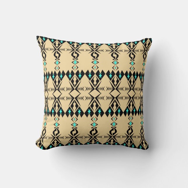 Kele ~ Sparrow Throw Pillow (Front)