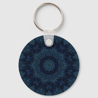 kelidoscope in navy keychain