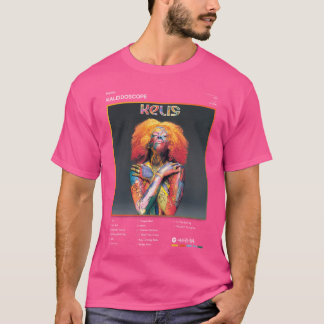 Kelis - Kaleidoscope Tracklist Album T-Shirt