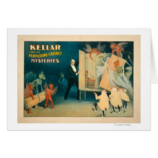 Kellar and his Perplexing Cabinet Mysteries Magi (Front Horizontal)
