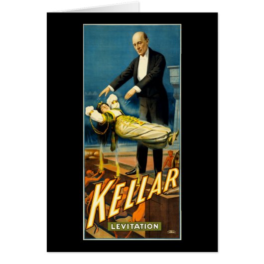Kellar Levitation Cards (Front)