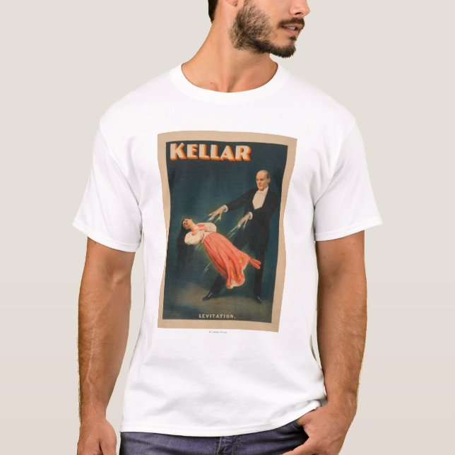 Kellar Levitation Magic Poster #2 T-Shirt (Front)