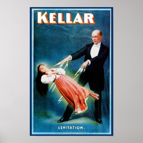 Kellar  Levitation Poster