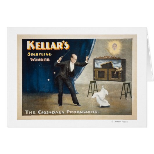 Kellar's Startling Wonder Magic Poster Cards (Front Horizontal)
