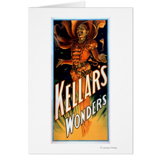 Kellar's Wonders Dressed like Devil Magic Cards (Front)