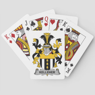 Kelleher Family Crest Poker Cards
