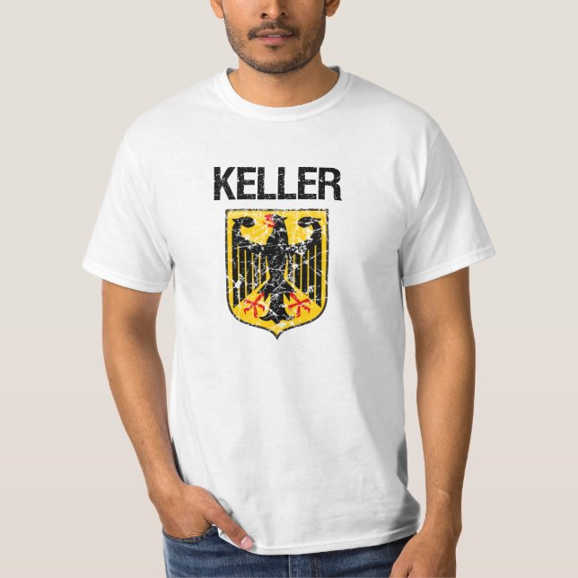Keller Last Name T-Shirt (Front)