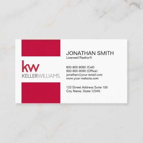 Keller Williams Business Card