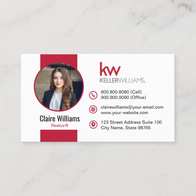 Keller Williams Business Card (Front)