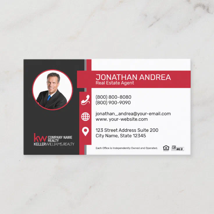 keller williams business cards