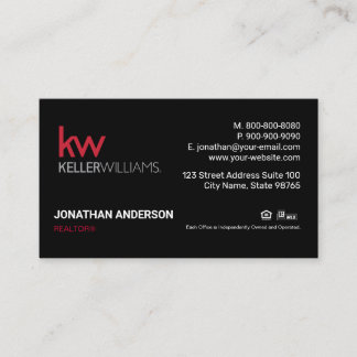 Keller Williams Business Card