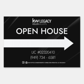 Keller Williams Legacy CM black Sign