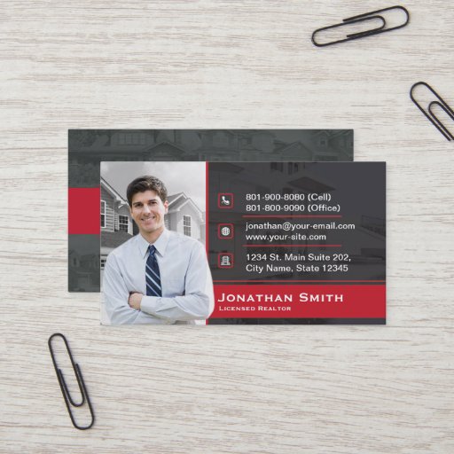 Customizable Keller Williams Real Estate Business Card