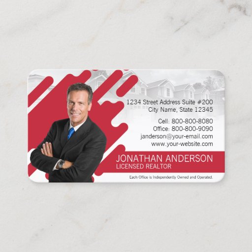 Customizable Keller Williams Real Estate Business Card