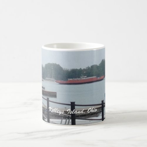 Kelleys Island Ohio Ferry on Lake Erie Photo Mug