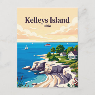 Kelleys Island, Ohio Postcard