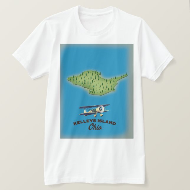 Kelleys Island Ohio T-Shirt (Design Front)