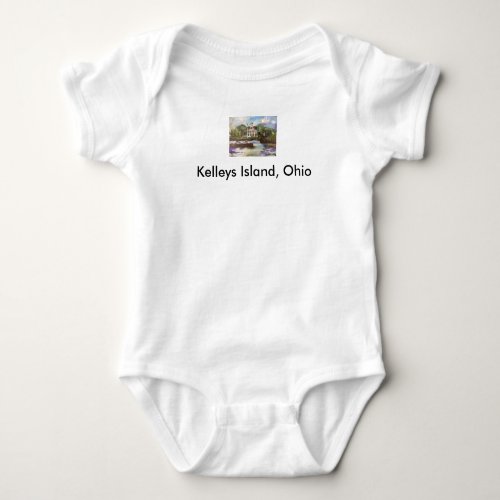 Kelleys Island Painting 1 Baby Bodysuit