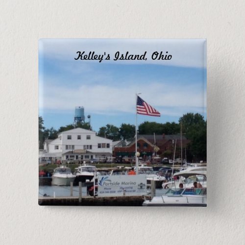 Kelleys Island Portside Marina Ohio button