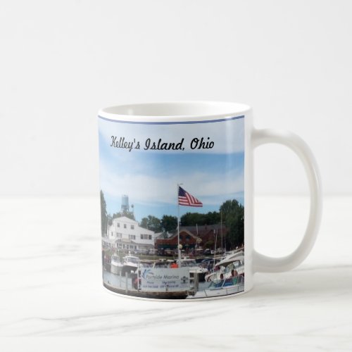 Kelleys Island Portside Marina Ohio Mug