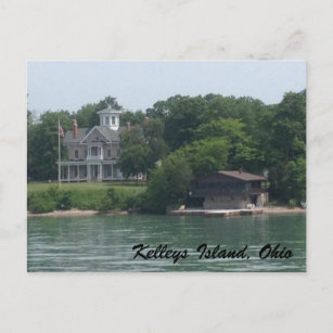 Ohio Post Card Welcome To Kelleys Island 