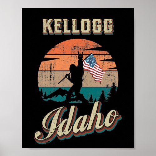 Kellogg Idaho Poster