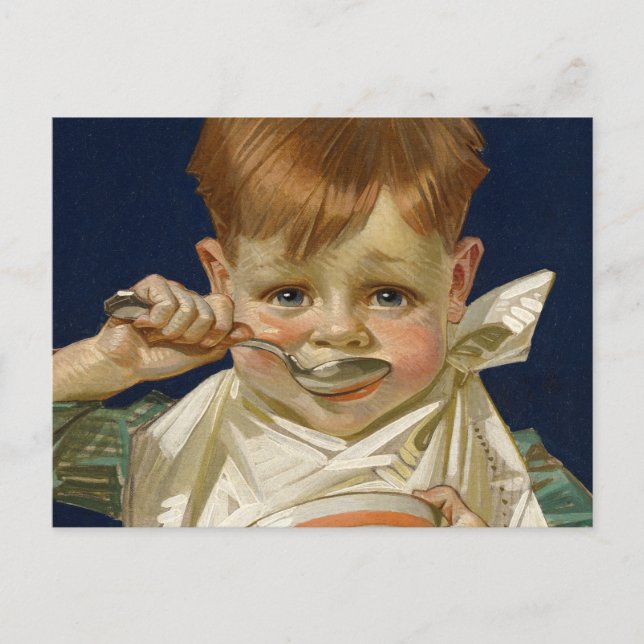 Kellogg's Kids, 1920 by J. C. Leyendecker Postcard (Front)