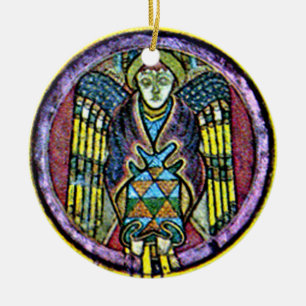 Kells Celtic Angel, Irish Christmas Ornaments