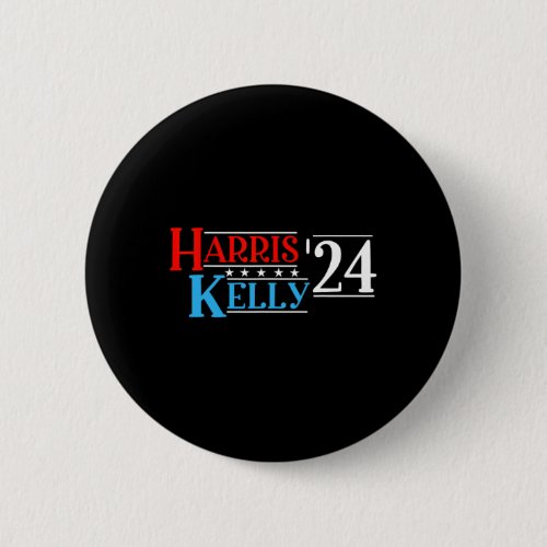 Kelly 2024 For President Vintage Patriotic Democra Button