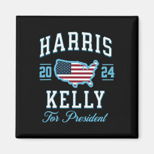 Kelly 2024 Usa Flag Presidential Election Vintage  Magnet