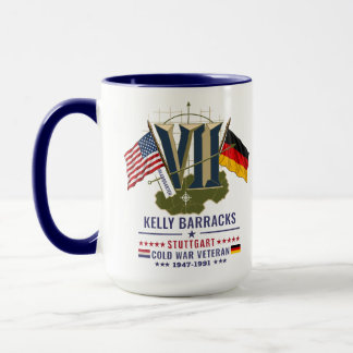 Kelly Barracks Stuttgart Cold War Veteran Mug