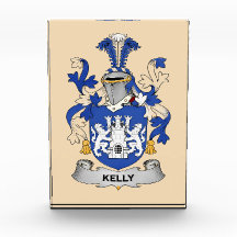Kelly Coat of Arms Photo Block