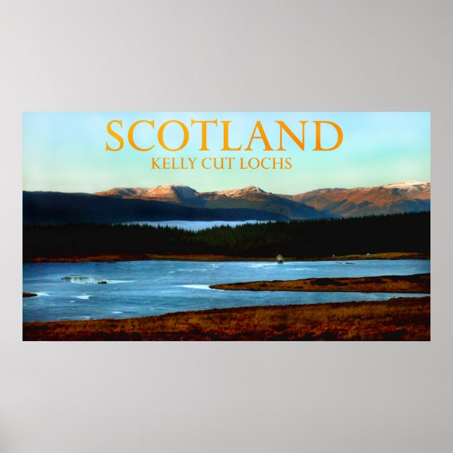 kelly cut lochs scotland poster (Front)