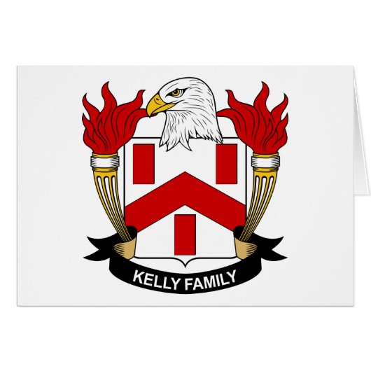 Kelly Family Crest (Front Horizontal)