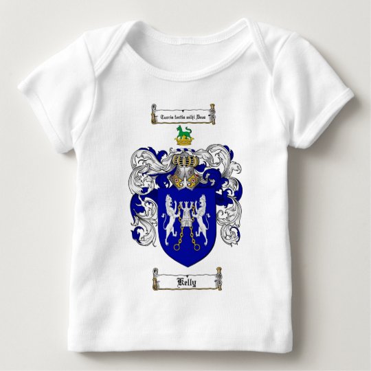 KELLY FAMILY CREST - KELLY COAT OF ARMS BABY T-Shirt