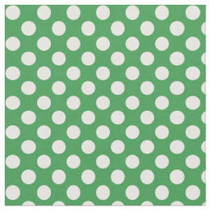 Polka Dot Background Fabric | Zazzle