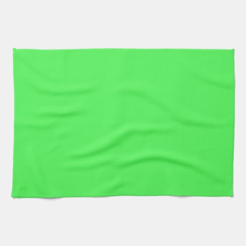 Kelly Green Bright Spring Neon 2015 Color Trend Kitchen Towel