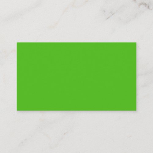 Kelly Green Business Card